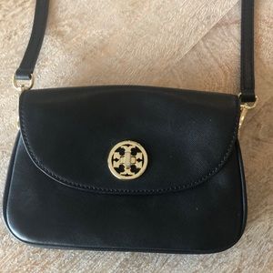TORY BURCH crossbody black handbag